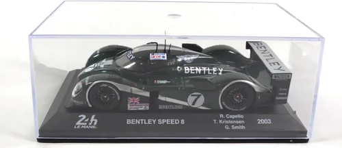 Miniatura 7 de OPO 10 - Coche miniatura coleccionable 1/43 compatible con Bentley Speed 8#7 24h Le Mans 2003 - LM013
