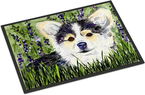 Miniatura 118 de Caroline's Treasures SS8220MAT - Felpudo afgano de 18 x 27 pulgadas, para interiores y exteriores, para entrada, antideslizante, lavable, de pelo