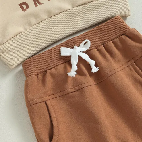 Miniatura 20 de Adobabirl Conjunto de sudadera y pantalones de Halloween para bebé, sudadera y pantalones con parche de calabaza para Halloween, otoño, ropa de bebé