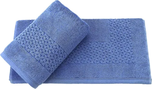 Miniatura 8 de Classic Turkish Towels Meital - Juego de 6 piezas: azul