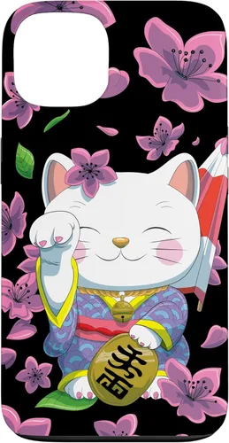 Miniatura 7 de Funda para iPhone 13 Pro Max Japanese Maneki Neko Lucky Cat
