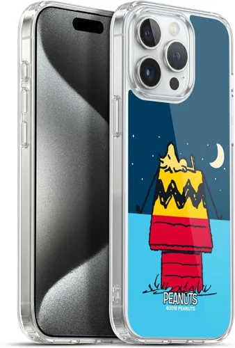 Miniatura 44 de Head Case Designs Funda de gel con licencia oficial de Peanuts Snoopy & Woodstock Halfs and Laughs [protección de grado militar] compatible