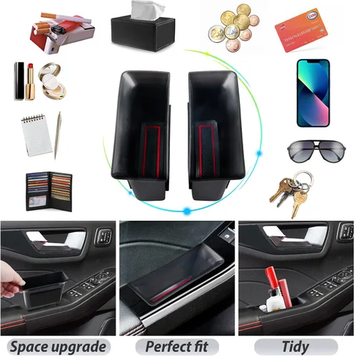 Miniatura 2 de SKTU Para Ford Escape 2020-2026 - Manija de agarre para puerta lateral de automóvil 2023 2024 2025 2026 Escape Car Side Door Grab Handle Pocket Ford