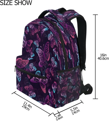 Miniatura 4 de Kcldeci Mochila para niños y niñas, mochilas escolares, A03, Mochilas Daypack