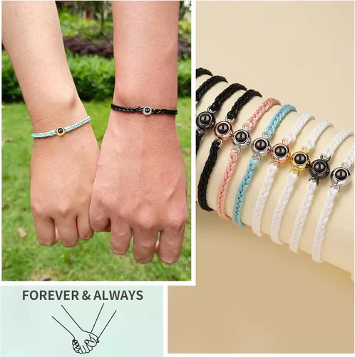 Miniatura 5 de Pulseras personalizadas con imagen en el interior, pulseras de proyección con fotos, pulsera con imagen, regalos conmemorativos personalizados