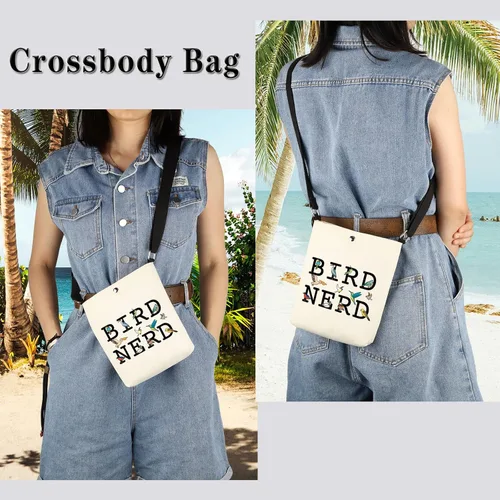 Miniatura 5 de GJTIM Ornitólogo Regalo Bird Nerd Bird Observación de Aves Cremallera Bolsa de Maquillaje para los amantes de las aves, Bird Nerd CB, M, Lindo