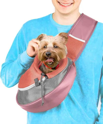 Miniatura 16 de Cuddlissimo! Bolsa de transporte para mascotas – Bolsa de transporte para perros pequeños, cachorros y gatos, para perros, perritos, Yorkie, Azul