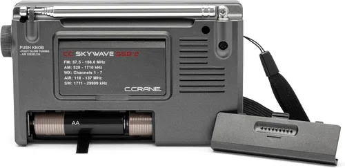 Miniatura 4 de C. Crane CC Skywave SSB 2 AM, FM, onda corta, NOAA Weather + Alert, banda de aviación VHF escaneable y bandas laterales únicas Radio portátil