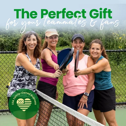 Miniatura 5 de Collar de paleta de pickleball – delicado colgante de oro con dije de corazón – Regalo de joyería para jugadores de pickleball, entrenadores