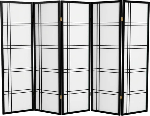 Miniatura 26 de Red Lantern DC60-BLK-3P - Divisor de habitación, 3 paneles, color negro
