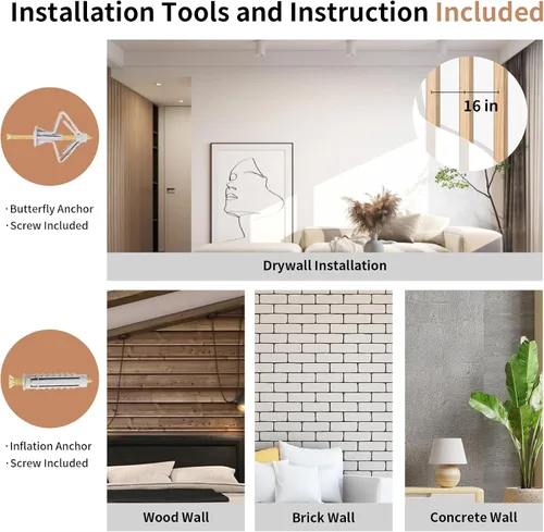 Miniatura 6 de FUKUMARU Muebles de pared para gatos, escalones para paneles de yeso, escaleras de gatitos para montar en la pared con estante de yute para gatitos