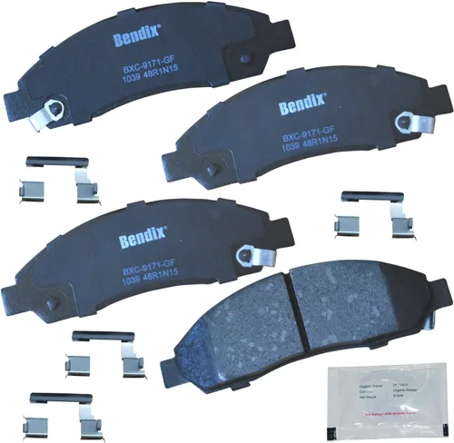 Miniatura 221 de Pastillas de freno delanteras cerámicas Bendix Priority1 CFC2302 para Hyundai Elantra 2021, Sonata 2022-2020, Kia K5 2023-2021