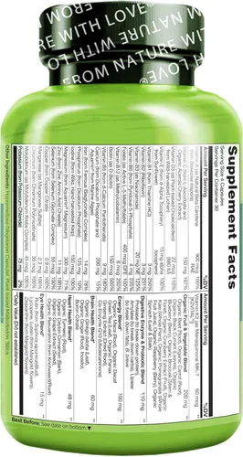 Miniatura 7 de NATURELO Multivitamínico de Alimentos Integrales para Mujeres - con Vitaminas, Minerales y Extractos Orgánicos - Suplemento para Energía y Salud