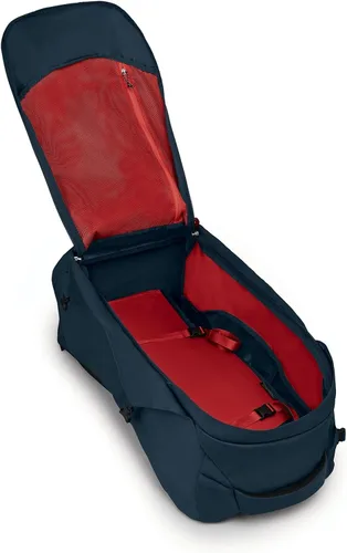 Miniatura 6 de Osprey Farpoint 70L Mochila de viaje para hombre, azul espacial apagado