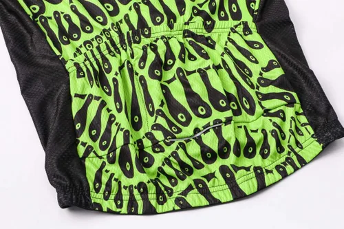 Miniatura 26 de Weimostar Hombre Ciclismo Jersey Manga Corta Bicicleta Ropa Multicolor Diamante