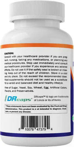 Miniatura 8 de Vitamatic Lactobacillus Plantarum - 20 mil millones por cápsula DR - 60 unidades - Soporte digestivo - Fabricado con fibra prebiótica de inulina