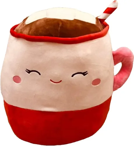 Miniatura 24 de Squishmallow - Almohada coleccionable oficial de Kellytoy Food Squad Postre, colección de animales suaves (8 pulgadas, hongo rosa Randall)