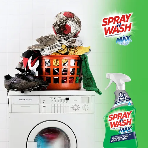 Miniatura 6 de Spray 'N Wash Max - Quitamanchas para ropa, 16 onzas, el empaque puede variar
