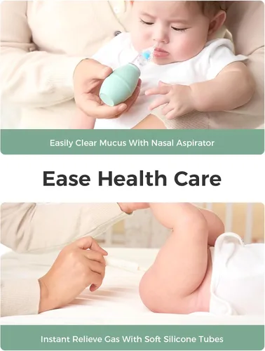 Miniatura 4 de Momcozy Kit Básico para Bebé, Baby Shower y Registro Esencial Kit para Cuidado de Aseo, Salud y Limpieza, Incluye Kits de Limas de Uñas, Aspirador
