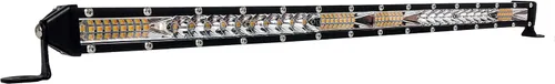 Miniatura 6 de Mini barra de luz LED Osram de alta salida ultra delgada de la serie M (20 pulgadas, ámbar y blanco LED)