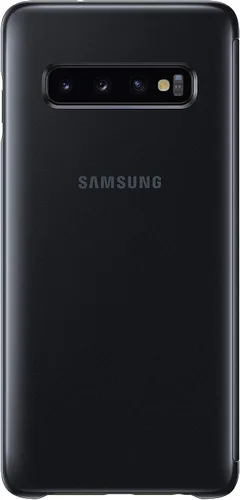 Miniatura 2 de Samsung Funda con tapa para Galaxy S10 S-View, color negro