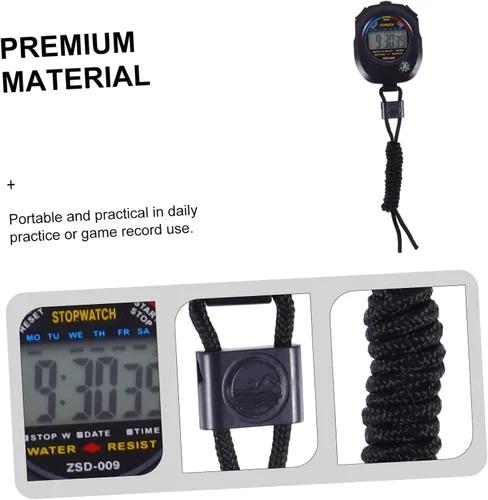Miniatura 5 de Cronómetro de juego Temporizador de partidos Reloj electrónico Temporizador de entrenamiento cronómetro profesional para deportes