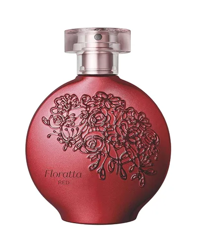 O BOTICARIO Floratta Red Eau de Toilette, perfume de fragancia floral fresca de larga duración para mujeres, 2.5 onzas