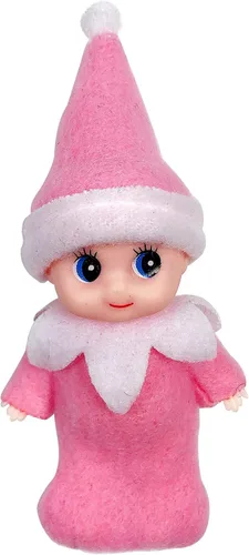 Miniatura 11 de LovelfStory - Accesorios de elfo para bebé, pequeña muñeca elfa de Navidad niña y niño para regalo de Navidad (Verde)