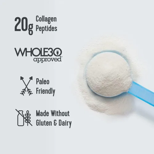 Miniatura 3 de Vital Proteins Píldoras del colágeno del polvo 19.3oz+ de los péptidos del colágeno, tipo II