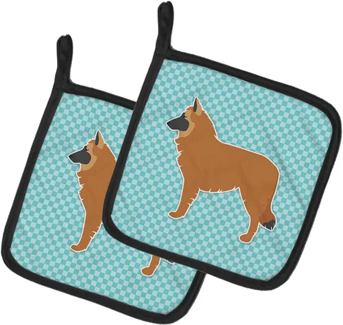 Miniatura 89 de Caroline's Treasures BB3567PTHD - Juego de soportes para ollas de cocina resistentes al calor, almohadillas calientes para cocinar, hornear, Copo