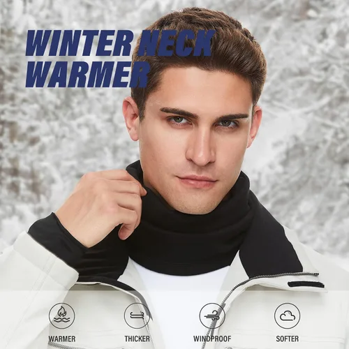 Miniatura 7 de Máscara de forro polar resistente al viento para el cuello, para clima frío