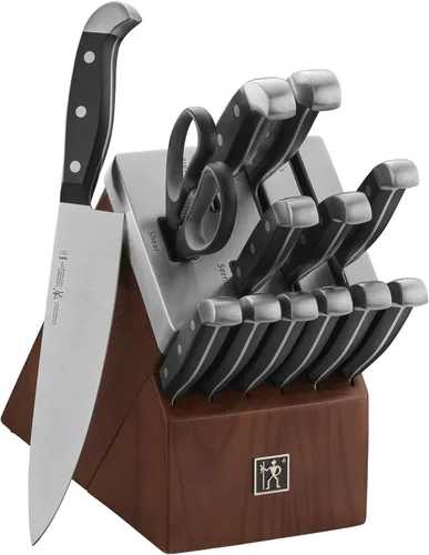 Miniatura 7 de Henckels International Statement - Juego de 20 cuchillos autoafilables negros