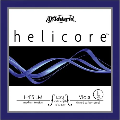Miniatura 20 de D'Addario Helicore Viola Single A String, larga escala, tensión media