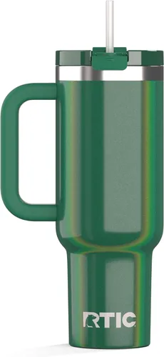 Miniatura 52 de RTIC Vaso Tumbler de Viaje por Carretera de 30 oz con Doble Pared Revestido de Cerámica Aislado Taza Portátil de Café de Viaje de Acero Inoxidable