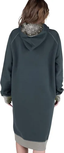 Miniatura 81 de Lazy One Sudadera con capucha de gran tamaño, ropa de dormir cómoda, vestido de suéter para mujer