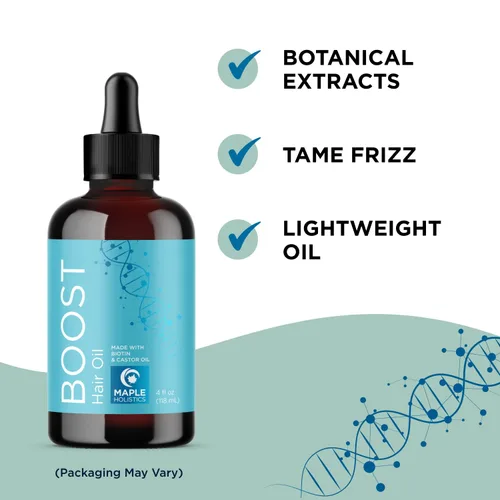 Miniatura 6 de Champú de biotina sin sulfato y suero para el crecimiento del cabello, champú y suero vegano espesante con aceites de ricino y romero para cabello