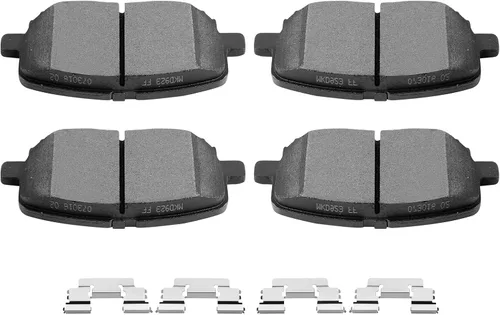 Miniatura 18 de ECCPP - Juego de 4 pastillas de freno de disco de cerámica traseras para 1994 1995 1996 1997 1998 1999 2000 2001 2002 2003 2004 para Ford Mustang