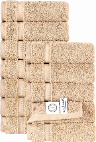 Miniatura 85 de Juego de alfombra de baño 100 % de algodón turco para hotel y spa de lujo y opciones de tapete de baño de espuma viscoelástica