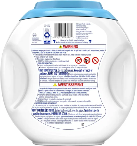 Miniatura 12 de Tide PODS - Cápsulas de jabón de detergente libre y suave, 76