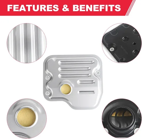 Miniatura 4 de Filtro de transmisión automática con kit de juntas para transmisión U250E U151E U151F - Toyota Lexus Camry Highlander RAV4 Sienna Avalon ES330 RX330