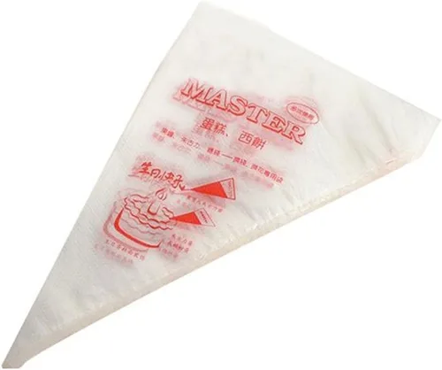Paquete de 100 bolsas de repostería desechables de plástico, para pasteles, glaseado, pastelería, pastelería, pastelería, herramienta de decoración