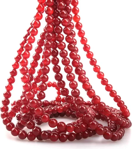 Miniatura 24 de Cuentas sueltas redondas de piedra natural de amatista de 8mm, cuentas para hacer joyas y manualidades DIY, 1 cordón de 15 pulgadas, aproximadamente