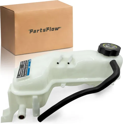 Miniatura 18 de PartsFlow Tanque de depósito de refrigerante con tapa compatible con Chevrolet Silverado GMC Sierra Cadillac Escalade Yukon 603-054 22797286