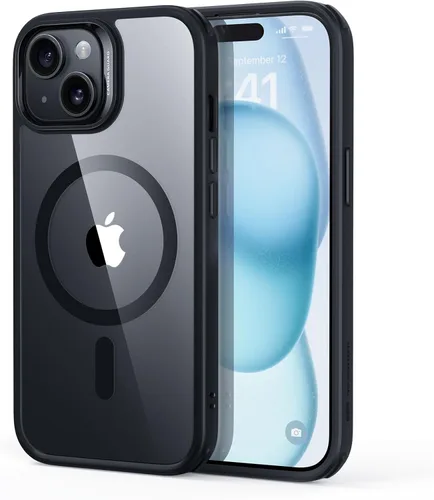 Miniatura 24 de ESR Funda para iPhone 15, compatible con MagSafe, protección de grado militar, resistente al amarillamiento, parte trasera resistente a