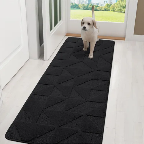 Miniatura 39 de OLANLY Tapetes para Puerta para Interiores, Antideslizantes, Absorbentes, Resistentes a la Suciedad, Tapete de Entrada Lavable, Tapete de Entrada