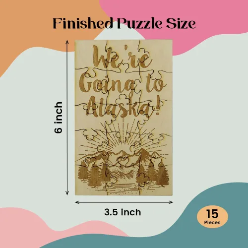 Miniatura 2 de FashionJunkie4Life Vamos a Alaska Puzzle, tilo