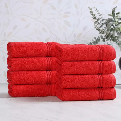 Miniatura 212 de Superior - Juego de 8 toallas de mano de algodón egipcio, toallas básicas de secado rápido, toallas pequeñas absorbentes, faciales, spa, cocina
