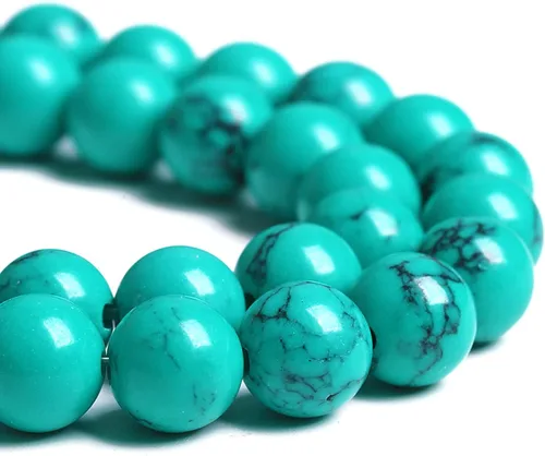Miniatura 81 de 100 cuentas redondas sueltas de hematita negra de grado AAA para hacer joyas y pulseras
