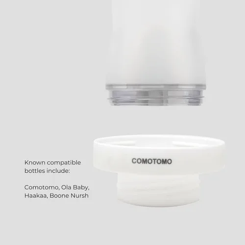 Miniatura 9 de Baby's Brew Calentador de biberones portátil con juego de adaptador, calentador de biberones inalámbrico para leche materna y fórmula, recargable, a