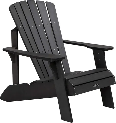 Miniatura 9 de Lifetime Silla Adirondack de madera sintética Marrón claro